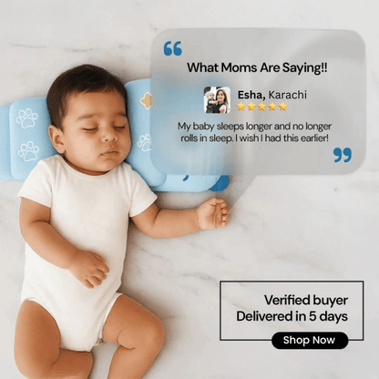 Baby Head Shaping Pillow – Safe & Comfortable - Velenza