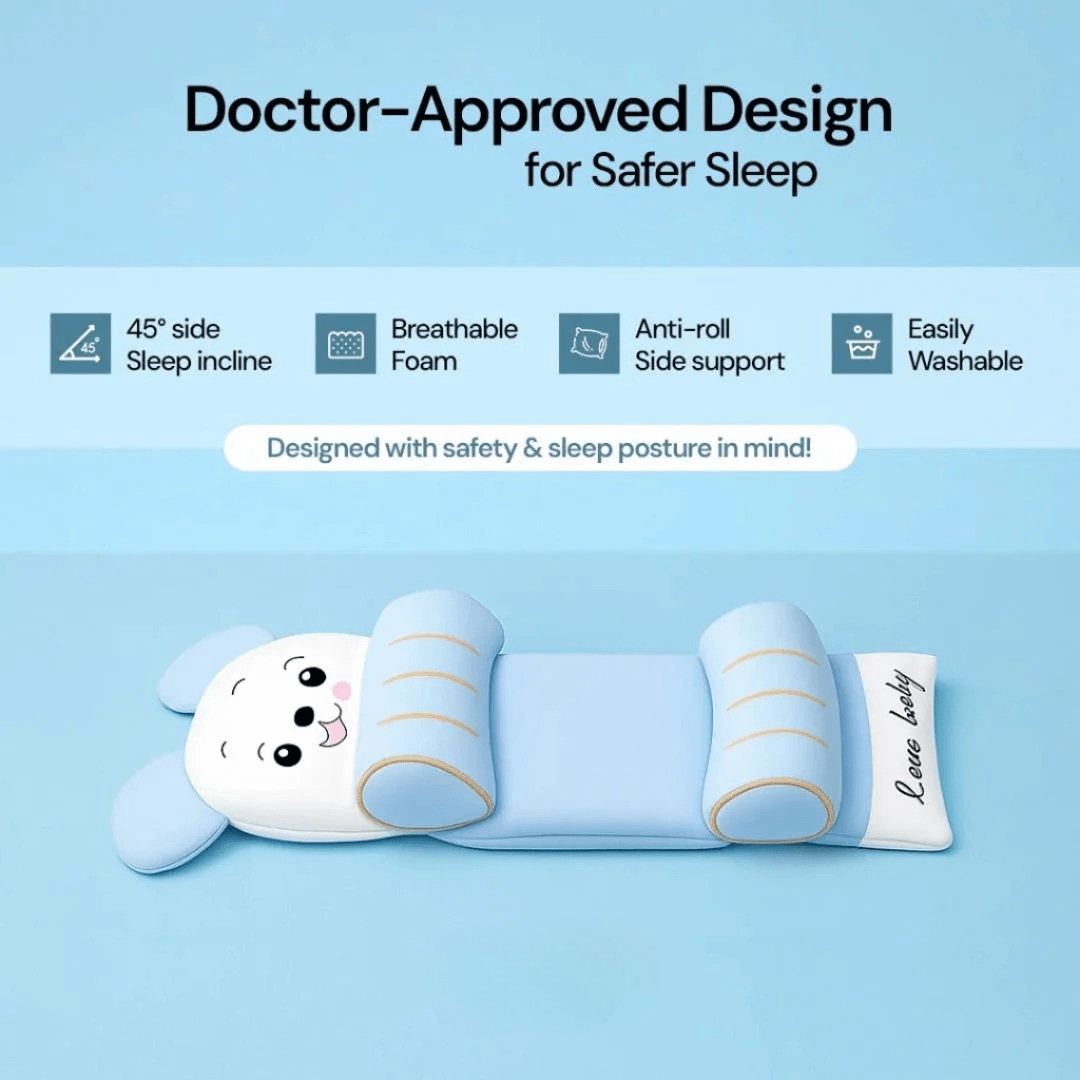 Baby Head Shaping Pillow – Safe & Comfortable - Velenza