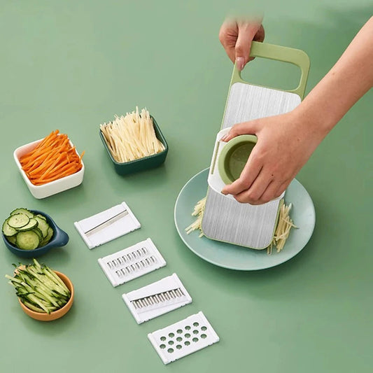 5 in 1 Vegetable Blades Cutter | Free Gift Card 🎁