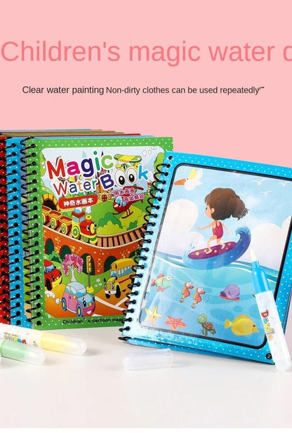 Magic Water Painting Books ( Pack of 3 Books ) - Velenza