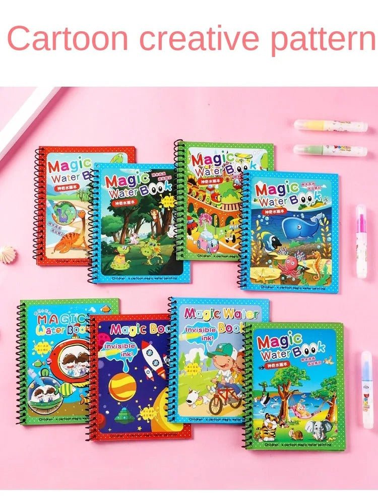 Magic Water Painting Books ( Pack of 3 Books ) - Velenza