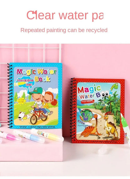 Magic Water Painting Books ( Pack of 3 Books ) - Velenza