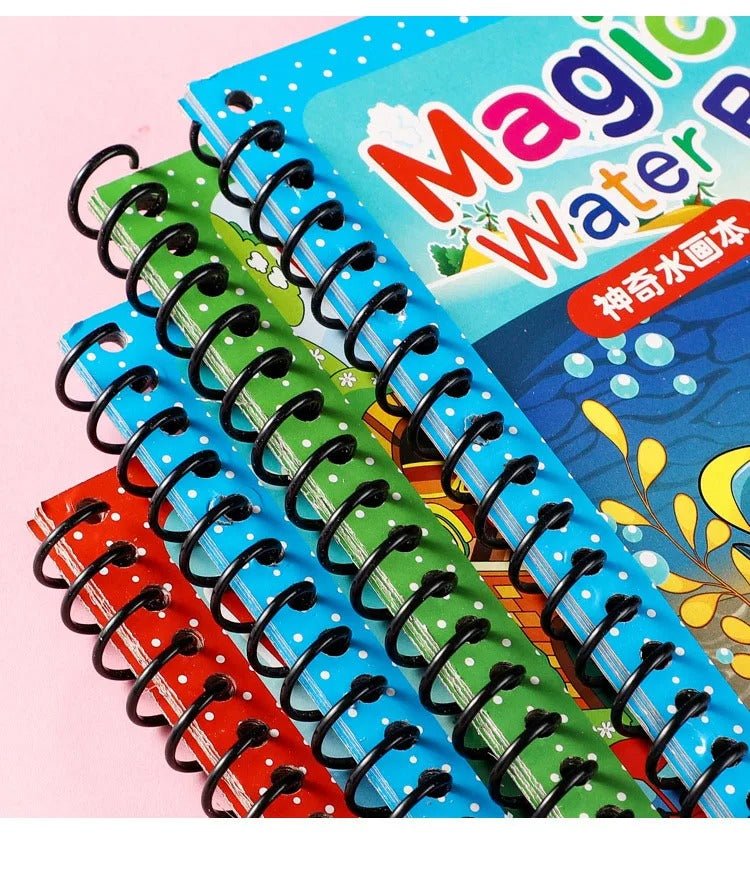 Magic Water Painting Books ( Pack of 3 Books ) - Velenza